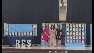 Presley is a Kinder Grad!