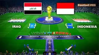 INDONESIA vs IRAK | Kualifikasi Piala Dunia 2026 Live Hari Ini | Gameplay PES 21