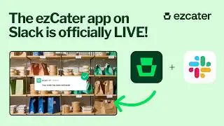 The ezCater app on Slack is officially LIVE!