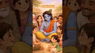 Why Lord Krishna Never Looked Like a God #hindumythology #shorts