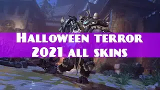 All Overwatch Halloween terror skins 2021 reaction! - Tactical Tea Reacts