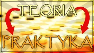JAK WYGRYWAĆ w warcaby, czyli CENTRUM i KLIN w praktyce! Gra pozycyjna cz. 10 || Nauka gry odc.21