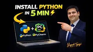 Install Python & PyCharm in 5 Minutes 🚀 (Step-by-Step for Beginners 2026)