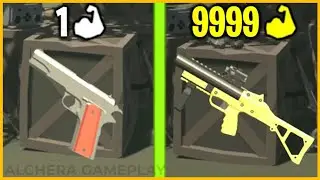 MOST STRONGEST GUN EVOLUTION! Max Level Strong & Speed Merge Gun: Shoot Zombie (9999+ Level Gun!)