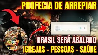 FORTE PROFECIA&nbsp; DEUS VIR&Aacute; COM JUSTI&Ccedil;A NA TERRA, LOGO BRASIL GU3RRA, IGREJAS SE PREPAREM E L&Iacute;DERES🚨