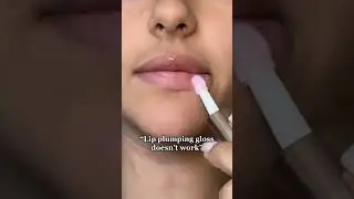 Lip plumping gloss works wonders! ✨ #lipplumper #plumpinggloss #IPSY