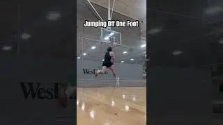 Jumping off two feet and jumping off one foot #shorts