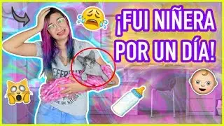 24 HORAS SIENDO MAMÁ - Fui NIÑERA por UN DÍA! 😱De un GATITO!  - Lulu99