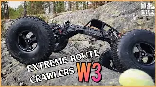 EXTREME ROUTE CRAWLERS W3 PRO CRAWLER - UNBOXING AND FIRST TEST