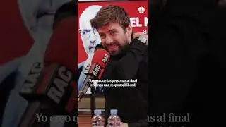 Piqu&eacute; habla por fin de Shakira y su canci&oacute;n con Bizarrap #shakira #bizarrap #viral