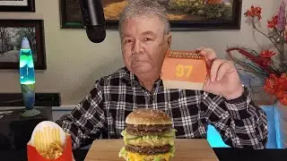 ASMR: TRYING THE DOUBLE BIG MAC (CONNOR McDAVID) FOR THE VERY FIRST TIME