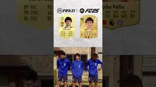 FIFA 21 POTENTIAL VS NOW ON FC25!