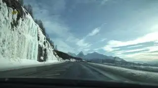 Troms&oslash;, Balsfjord Yolu - 1 / Norve&ccedil;