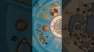 Watchmaking: Close-up Assembly of a Mechanical Watch #watchmaking #watch #mechanicalwatch #shorts