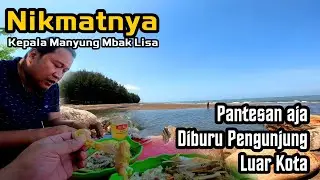 Warung Makan Kepala Manyung Paling Enak Di Pantai Sigandu Batang