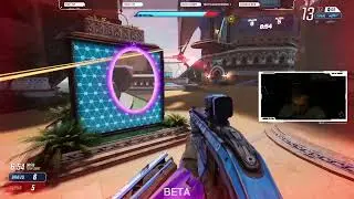 Splitgate Trickshot - 720 Hotswap Melee