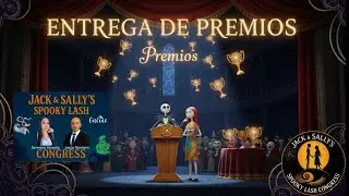 Premiaci&oacute;n de la competencia del Jack & Sally's Spooky lash Congress