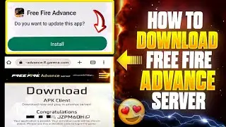 How to login in advance server free fire ! download ob26 advance server ! what's activation code !