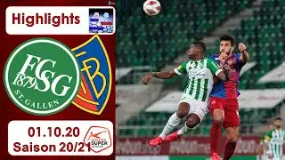 Highlights: FC St.Gallen vs FC Basel (01.11.2020)