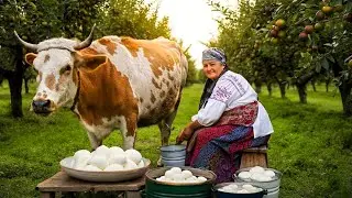 Rich Fresh Adana Cheese from Cow's Milk: A Village Tradition