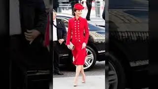 Kate Middleton's Red Dresses Designs