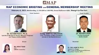 MAP ECONOMIC BRIEFING and GENERAL MEMBERSHIP MEETING