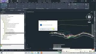 Horizontal and Vertical Alignment Report in Civil 3d | How to generate report in civil 3d | Tutorial