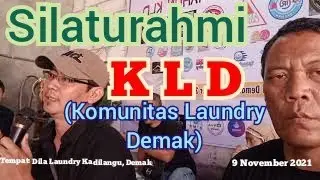 Acara KOPDAR KLD (komunitas Laundry Demak)