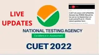 CUET LATEST UPDATE & du csas portal update 🗓️|CUET Answer key updates|CUET |du portal 2022|du update