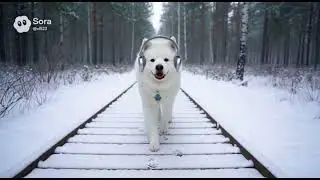 Walk With Yuki | Epic Calm Lofi Walk in the Snow Trail (Deep Focus)