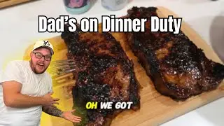 Simple Family Dinner Night | Steak, Fries & Real Life at Home