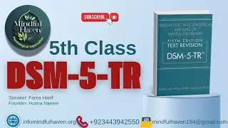 DSM-5-TR  | 5th Class  Reactive attachment,Disinhibited Social engagement, Adjustment Disorder