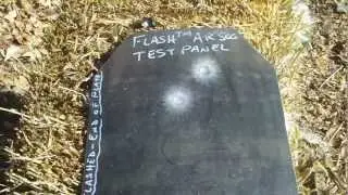 FlashTM 500 Armor VS Win .308 Live Fire Tests
