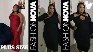 Plus Size Fashion Nova Haul // Bonus Formal/Prom Dress