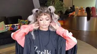 wearing a short glueless wig | Zeeelle.com