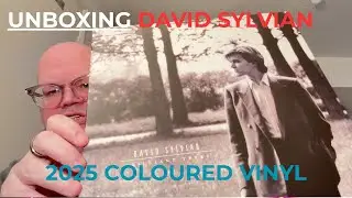 Unboxing David Sylvian 2025 Coloured Vinyl - Brilliant Trees, Alchemy, Gone To Earth and Secrets