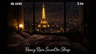 Eiffel Tower Night Ambience | Relaxing | Calming | 3 Hr |