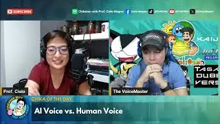 Cielo Magno Podcast with The VoiceMaster | Life, Voice Acting, Dubbing & Storytelling Journey
