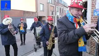 Traditioneel openen de Ridders van Heco het Teungers Carnaval