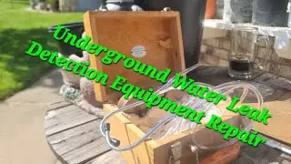 Underground Water Leak Detection Equipment Repair