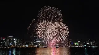 Perth Australia Fireworks Display Australia Day 2023