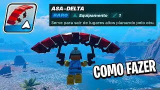 COMO FAZER ASA DELTA NO LEGO FORTNITE (GLIDER NO FORTNITE LEGO)