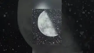 Day 19 of September! #art #artist #moon #starrynight #stars #shorts