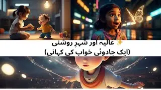 Aalia orr shehr (e ) roshni ak jadowi khawab ki kahani kids zone mazu zoni#horrorstories #anime