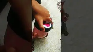 little hands using #the body shop British Rose Body Yogurt
