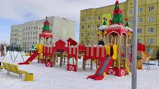 Посёлок Пангоды Надымский район 3 Апреля 2021г.
