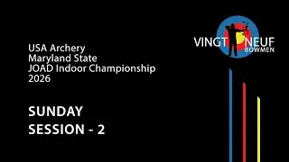 2026 USA Archery Maryland State JOAD Indoor Championship Sunday Session 2