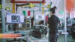 Positioning system - ultrasonic system to detect the tool position