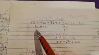 math liner relations substitution