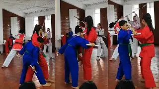무기 Hanbon Kyorugui 한번 겨루기 1er EXAMEN DE GRADOS HAPSULKWAN 2023